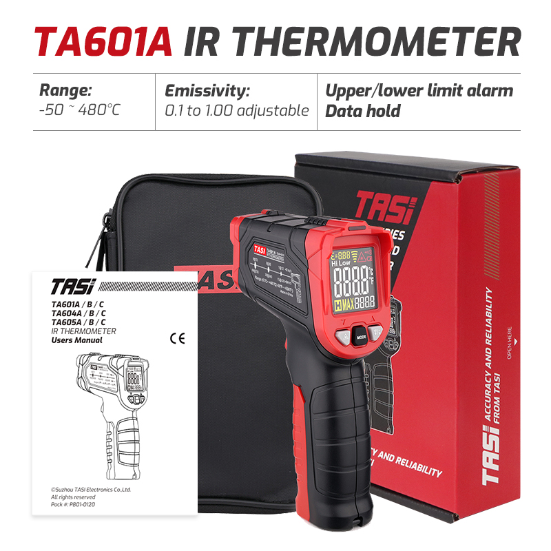 Industrial Laser Gun - TA601A TA601B TA601C Infrared Thermometer Laser