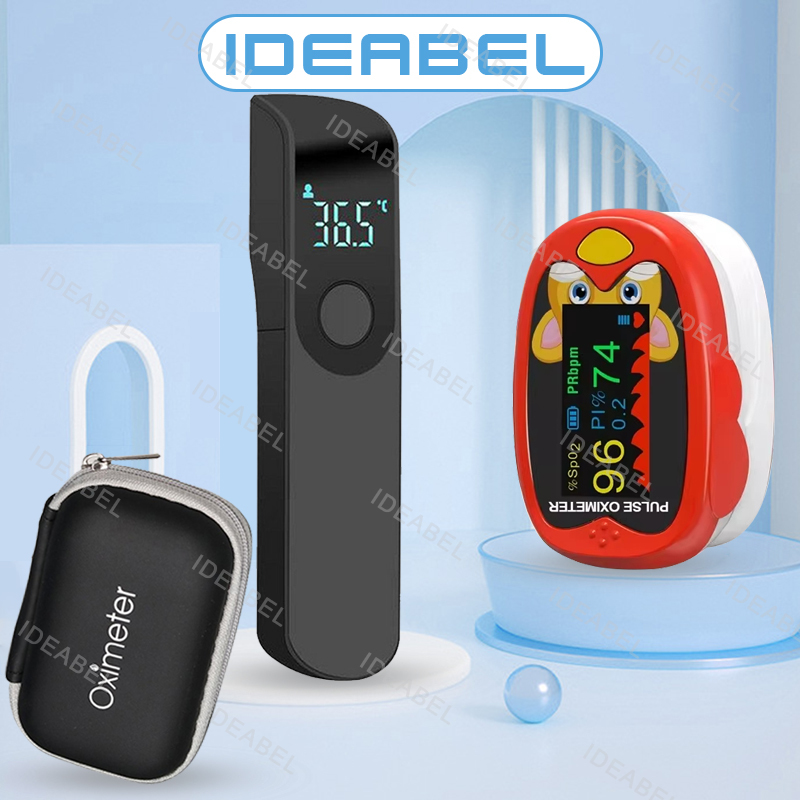 Industrial Laser Thermometer - USB Oximeter Finger Medical Infrared Forehead