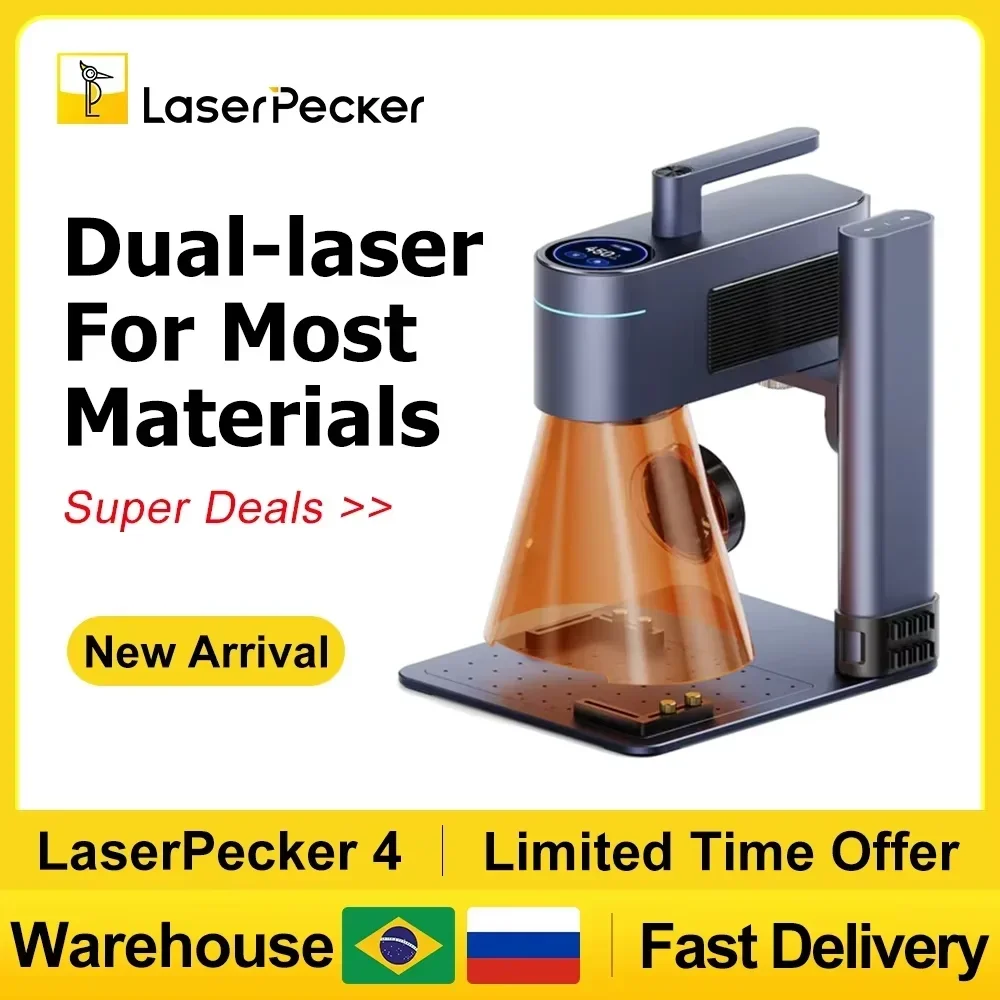 Industrial Laser Technology - LASERPECKER 4 LP4 Laser Engraving Machine