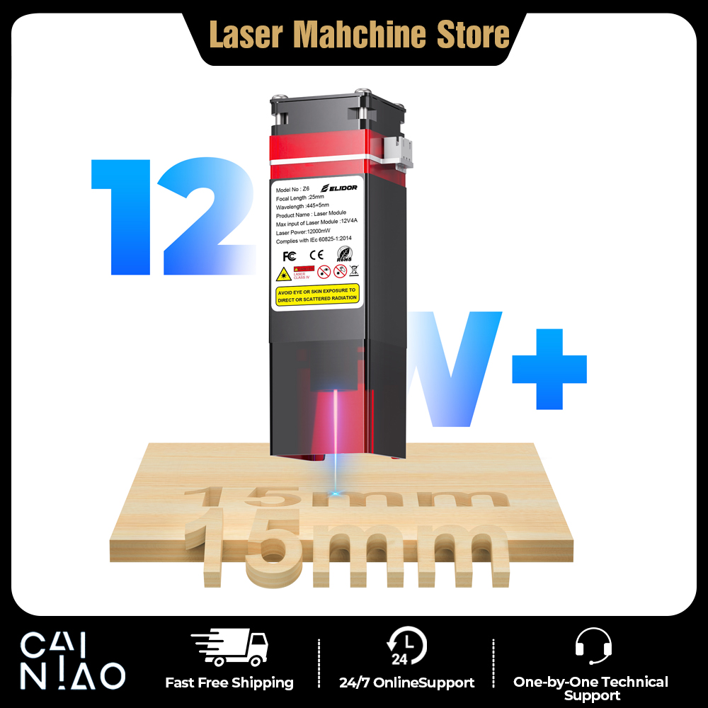 Industrial Laser Technology - ELIDOR Z6 6W/12W Laser Module Upgrade