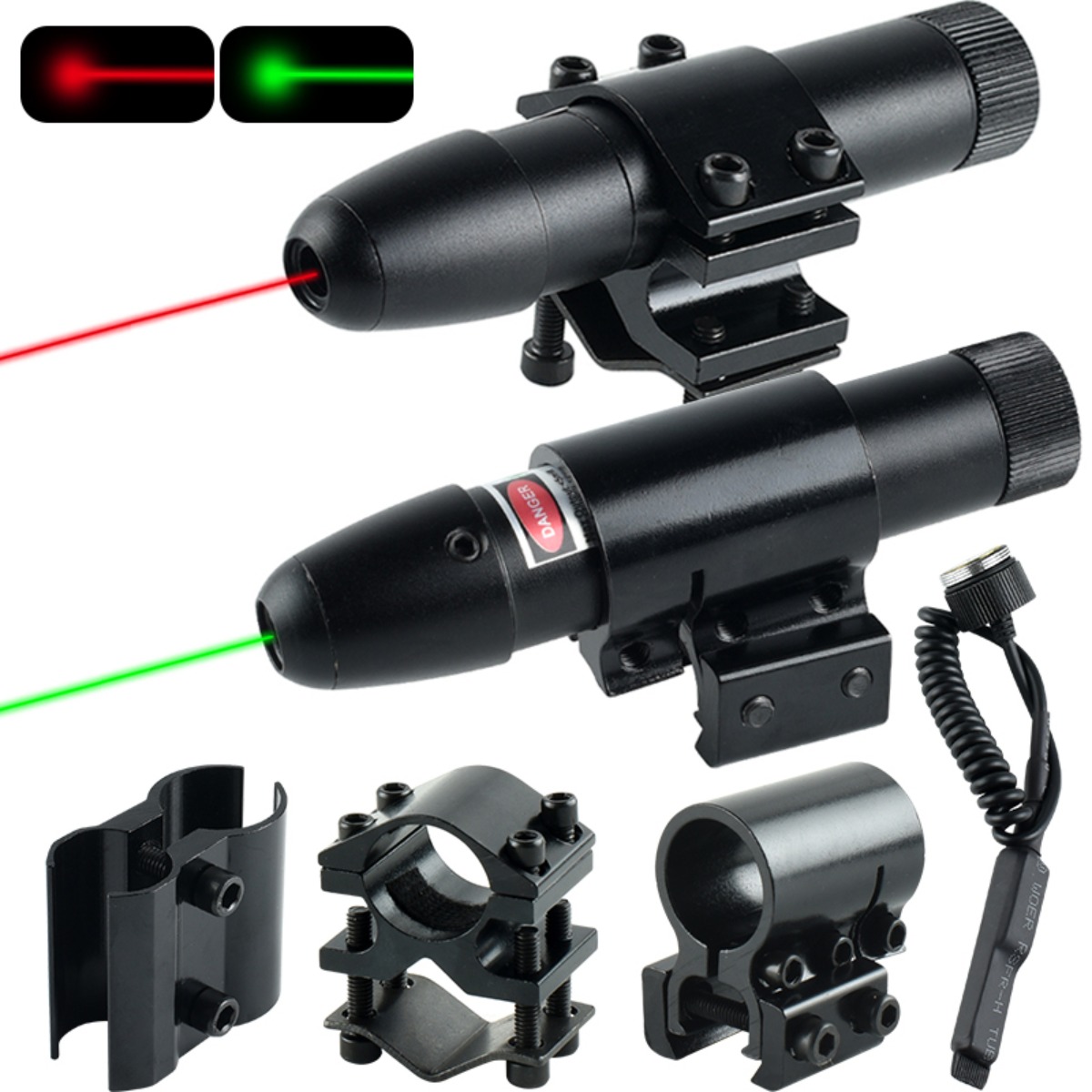 Industrial Green Laser - Tactical Red Green Dot Laser Sight