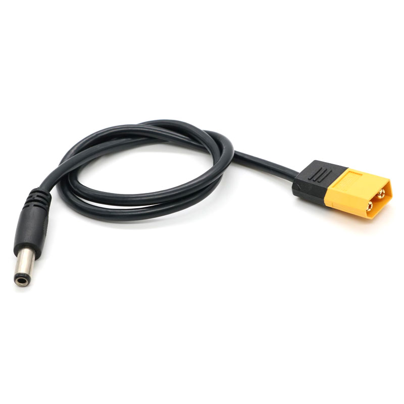 Industrial Laser Soldering Iron - XT60 Male Connector to Male DC5525