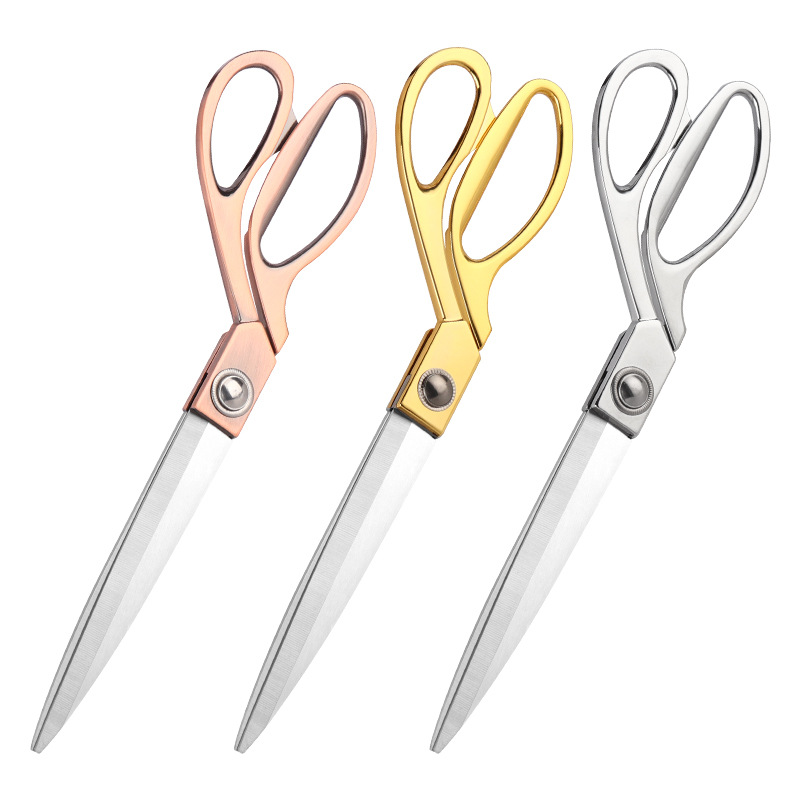 Industrial Laser Removal - Dobeli Stainless Steel Gold-plated Tailor Scissors