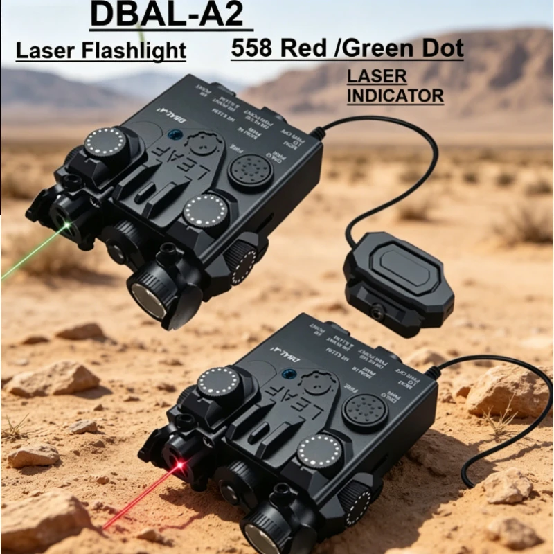 Industrial Green Laser - Portable DBAL-A2 Aiming Indicator, Dual Red