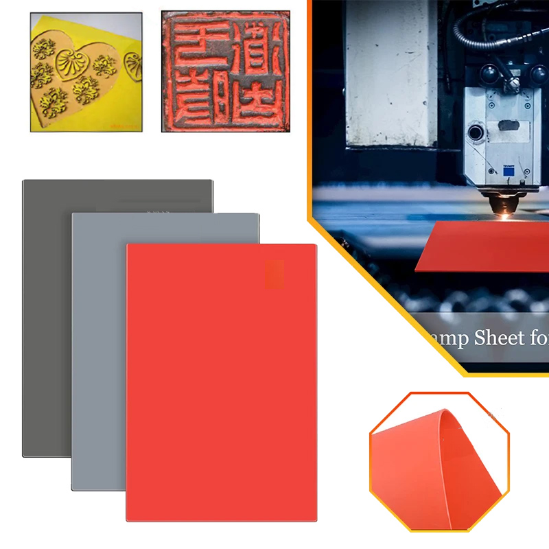 Industrial Laser Technology - A4 Rubber Mat DIY Laser engraving