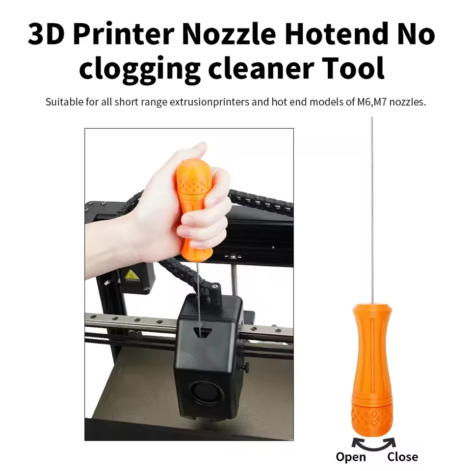 Hotend No Clogging Cleaner Too - Creality Printer Ender 3 V3 评论和价格