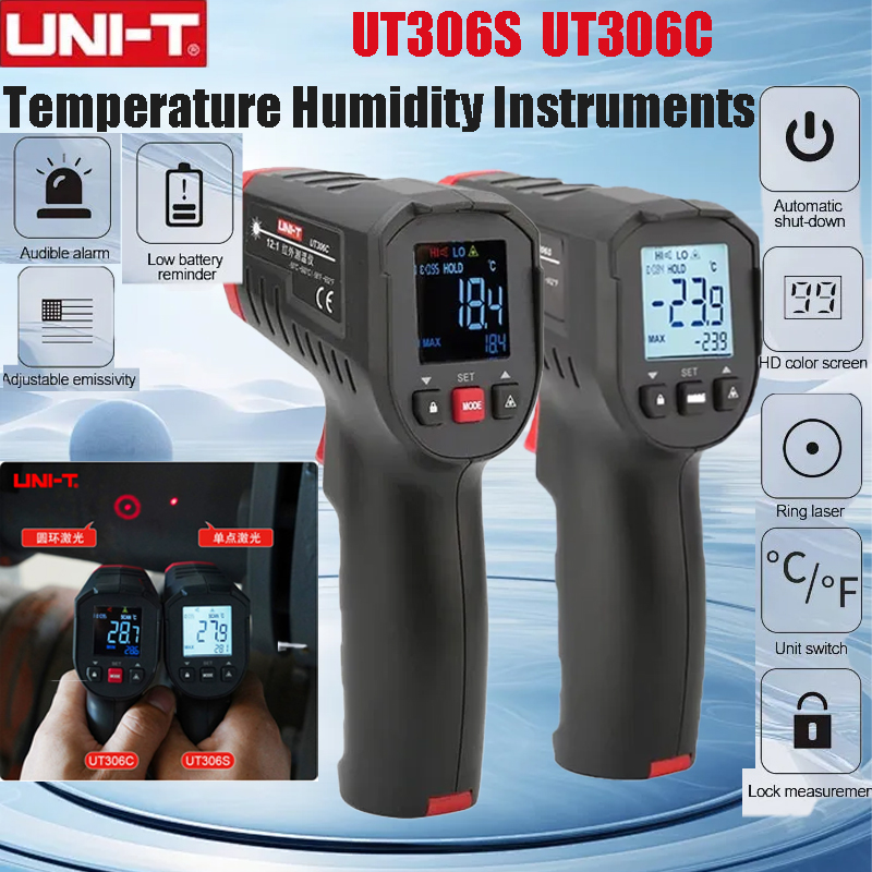 UNI-T UT306S UT306C Digital Th - Industrial Laser Gun 评论和价格