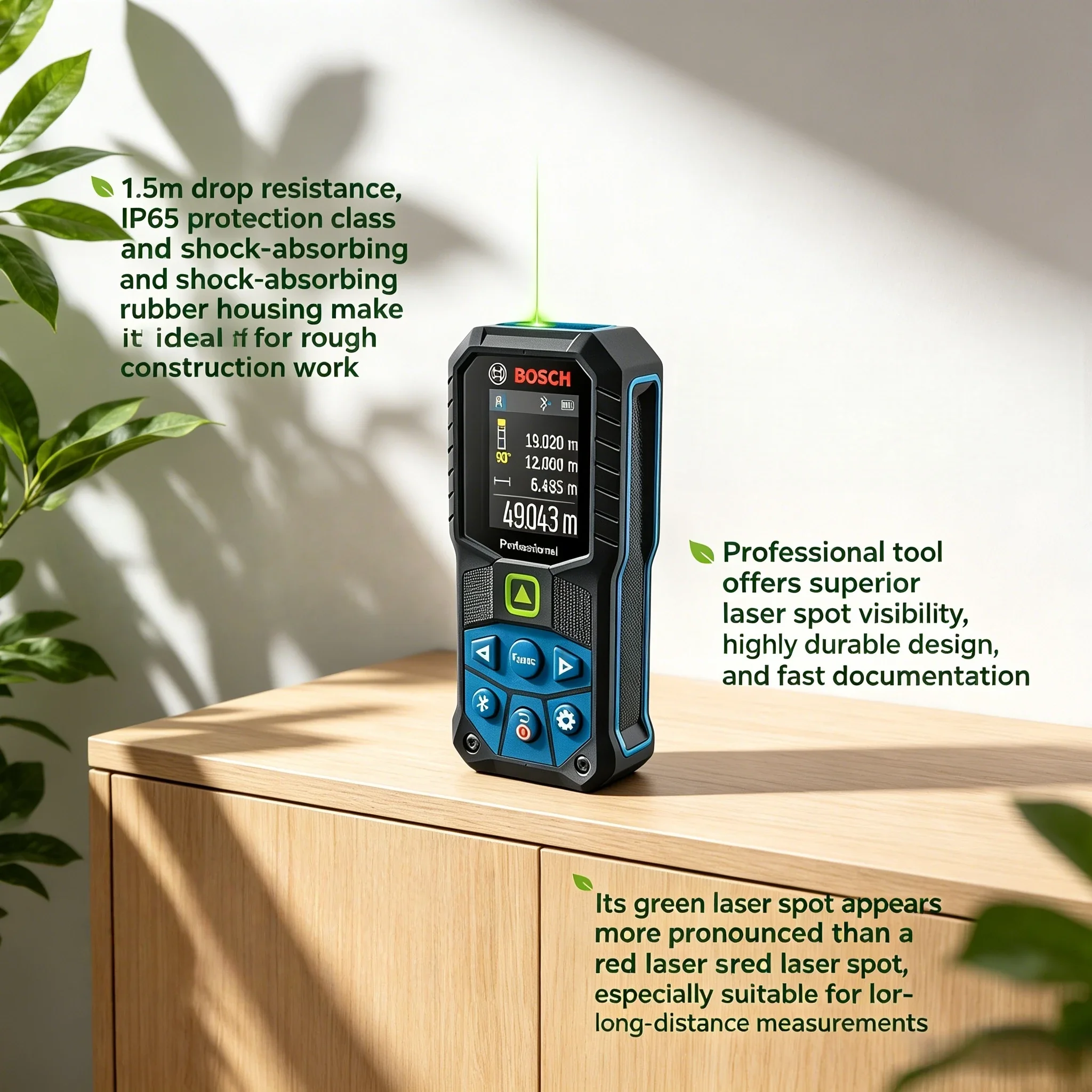 Bosch GLM50-27CG Laser Rangefi - Industrial Green Laser 评论和价格