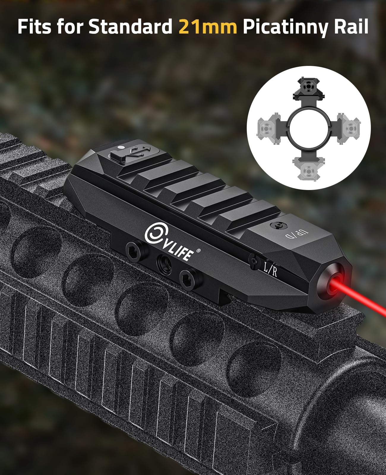 CVLIFE Low Profile Laser Sight - Industrial Laser Gun 评论和价格
