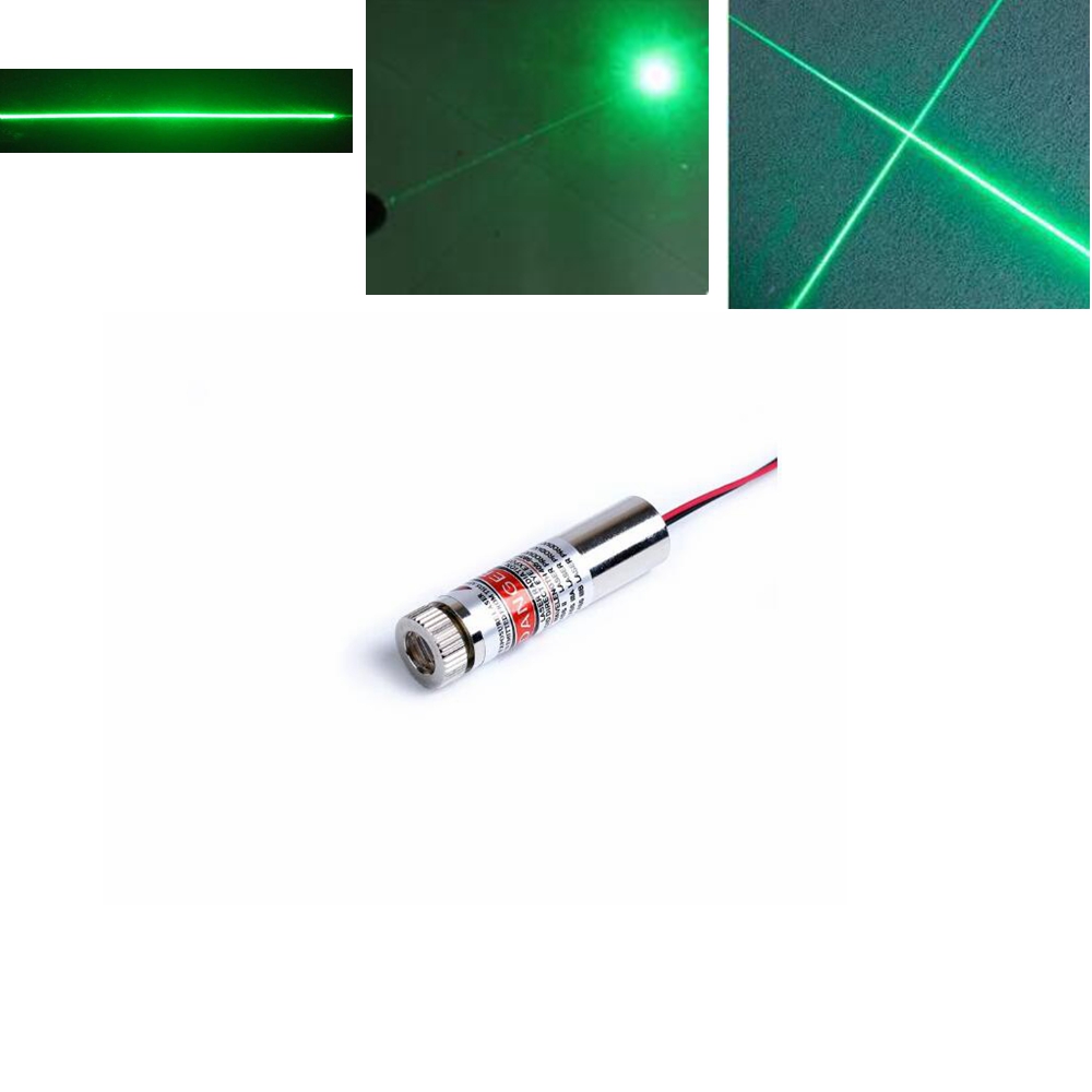 Adjustable focus 520nm 130MW G - Industrial Green Laser 评论和价格