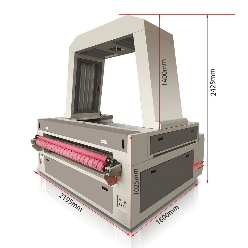 1610 CCD Camera Laser Cutting  - Industrial Laser Fabric Cutting Machine 评论和价格
