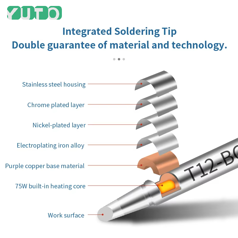 10pcs T12 Set Soldering Iron T - Industrial Laser Soldering Iron 评论和价格