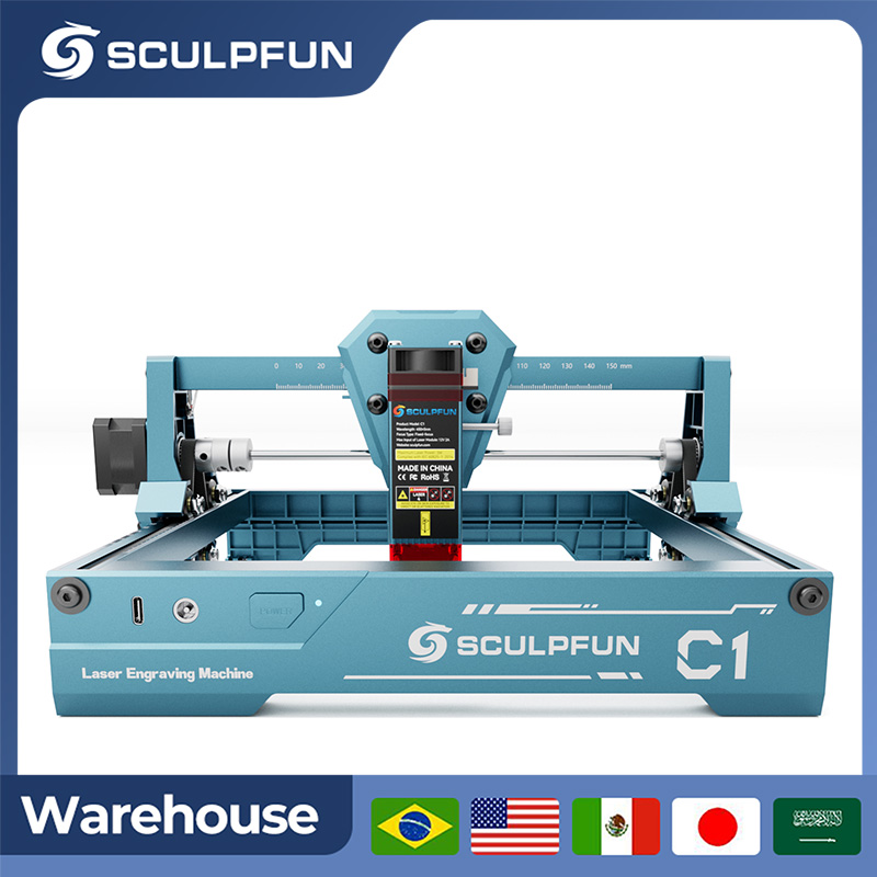 Sculpfun 3W C1 Mini Laser Engr - Industrial Laser Technology 评论和价格