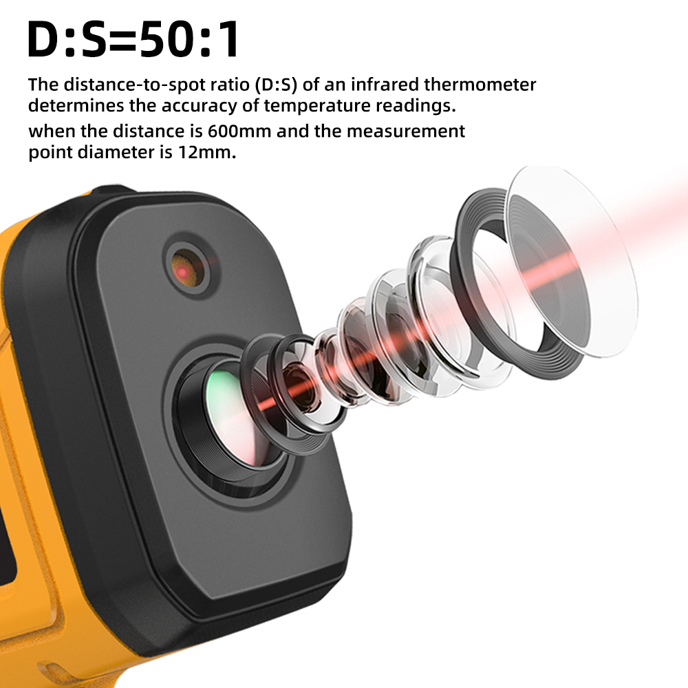 BSIDE -50~1400C Infrared Therm - Industrial Laser Thermometer 评论和价格
