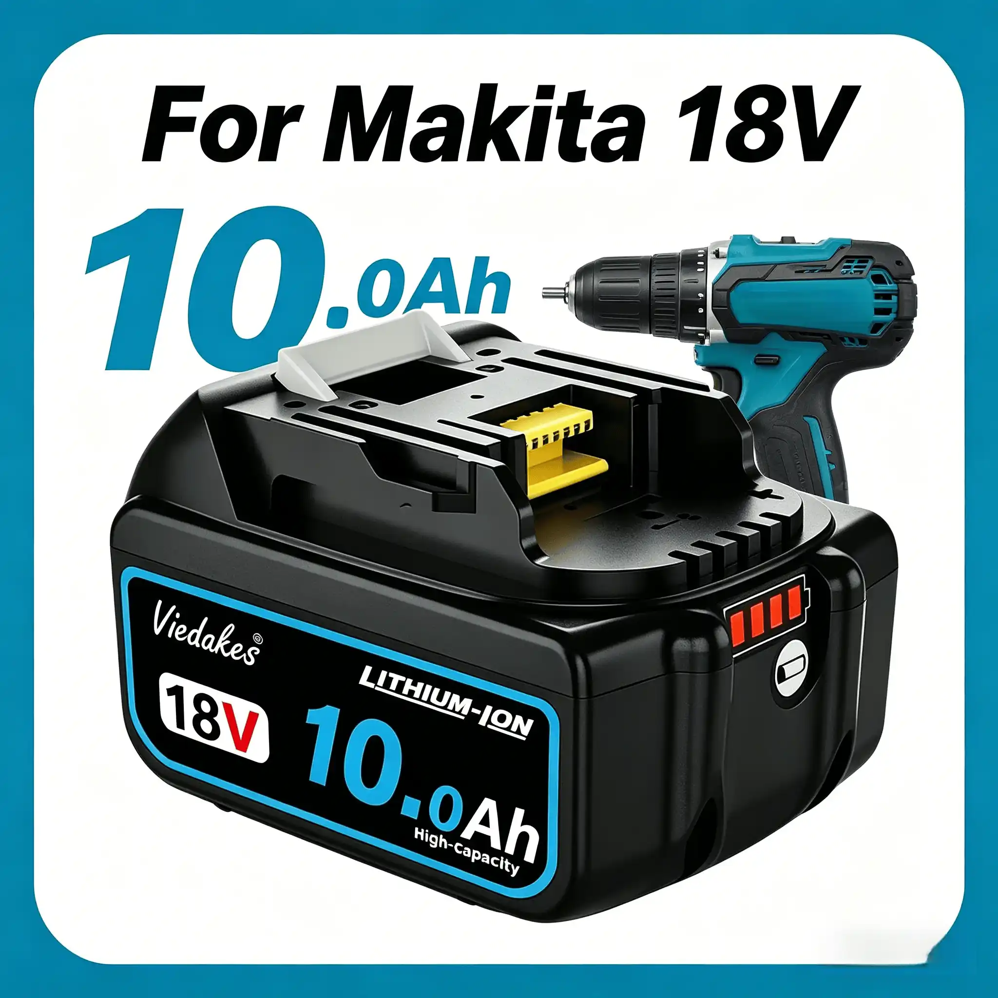 For Makita 18V Battery 12.0Ah  - Makita Drill Ddf484 评论和价格