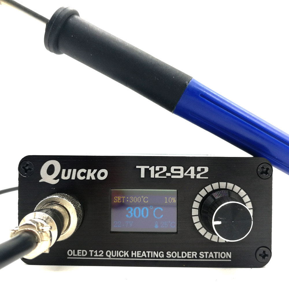 QUICKO MINI T12 STC OLED Digit - Industrial Laser Soldering Iron 评论和价格