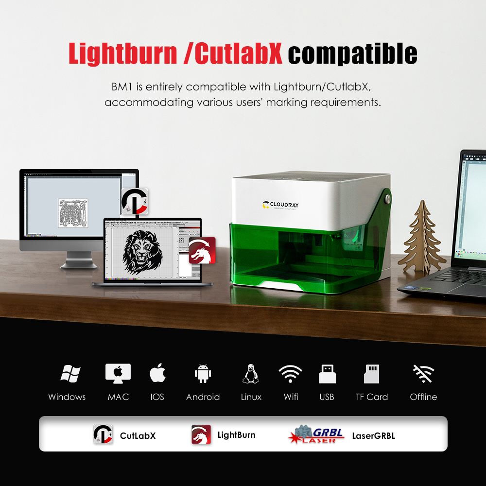 Cloudray 5000mw CNC Mini Laser - Industrial Laser Removal 评论和价格