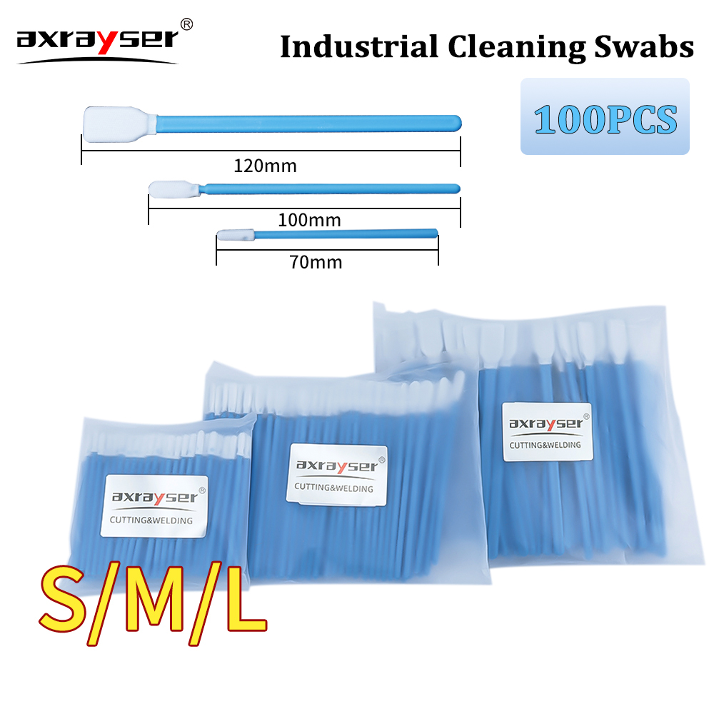100PCS Cotton Swab Industrial  - Industrial Laser For Cleaning 评论和价格