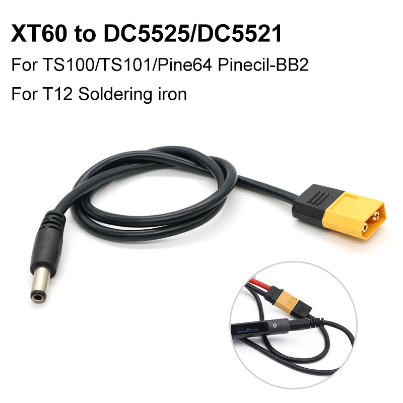 XT60 Male Connector to Male DC - Industrial Laser Soldering Iron 评论和价格