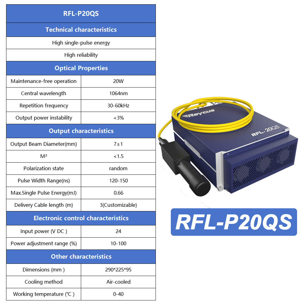Raycus Original Laser Source R - Fiber Laser Source 20W 评论和价格