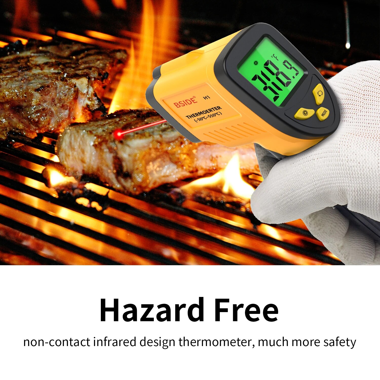 Digital Infrared Thermometer - - Industrial Laser Thermometer 评论和价格