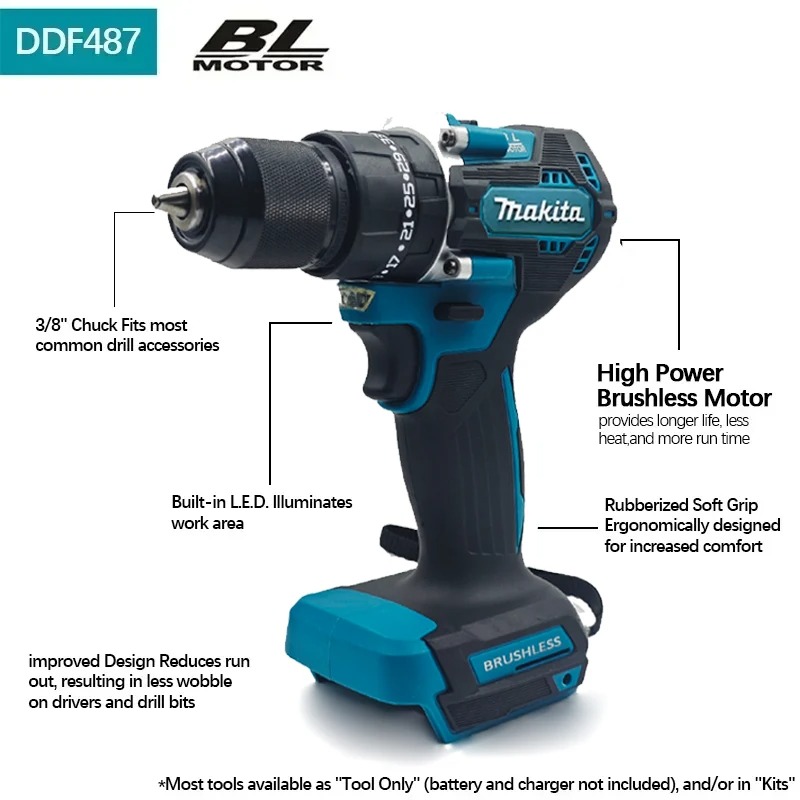2026 Original Makita DDF487 18 - Makita Drill Ddf484 评论和价格