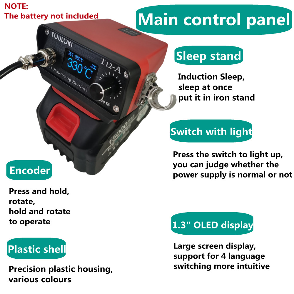 YOULORT T12 Cordless Soldering - Industrial Laser Soldering Iron 评论和价格