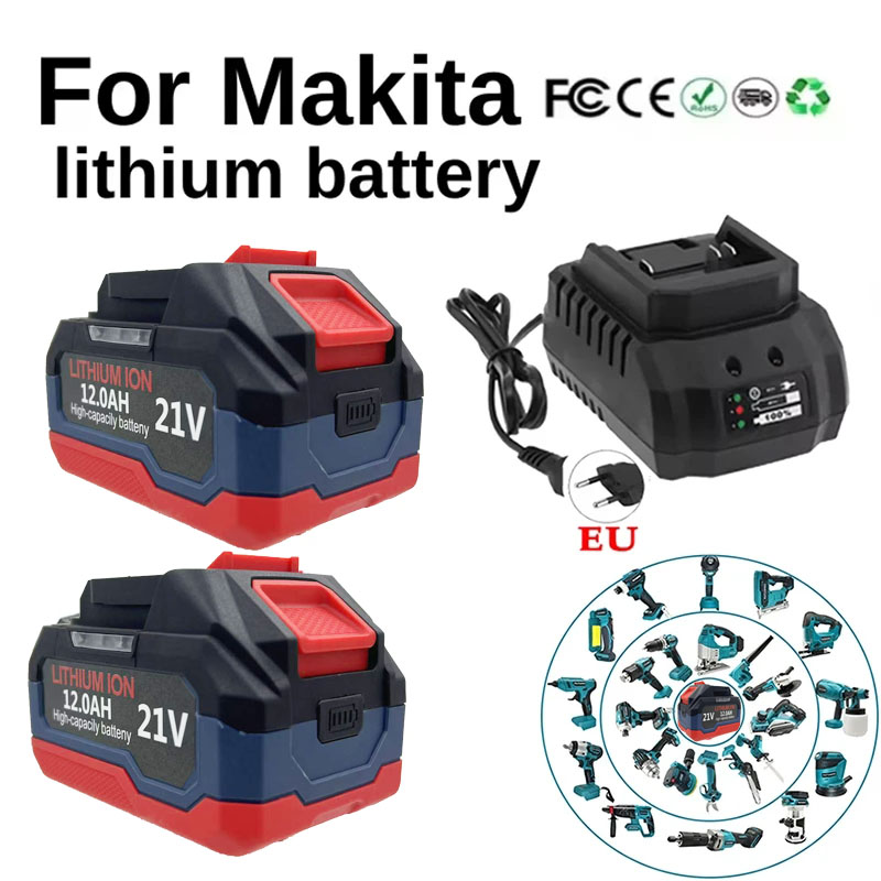 18V 21V 6.0 9.0 12.0Ah Recharg - Makita Drill Ddf484 评论和价格