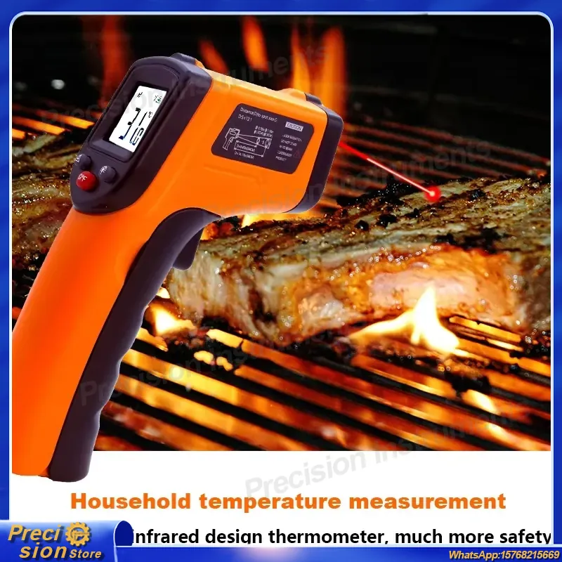 Infrared Thermometer Gun Non C - Industrial Laser Gun 评论和价格