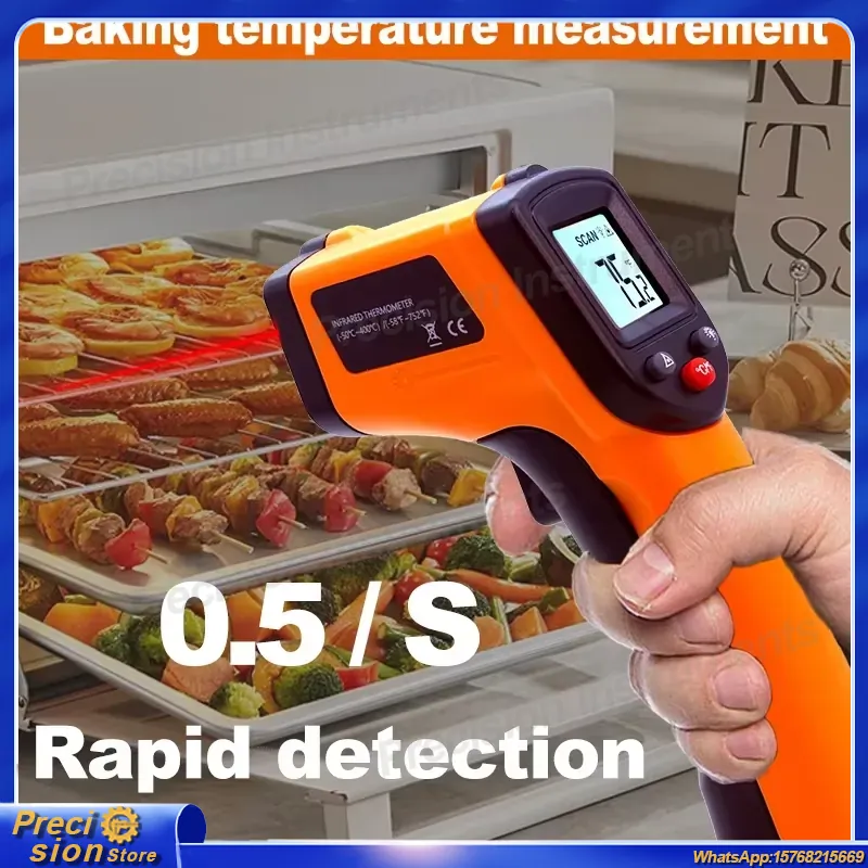 Infrared Thermometer Gun Non C - Industrial Laser Gun 评论和价格