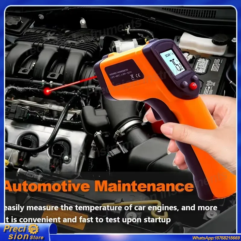 Infrared Thermometer Gun Non C - Industrial Laser Gun 评论和价格