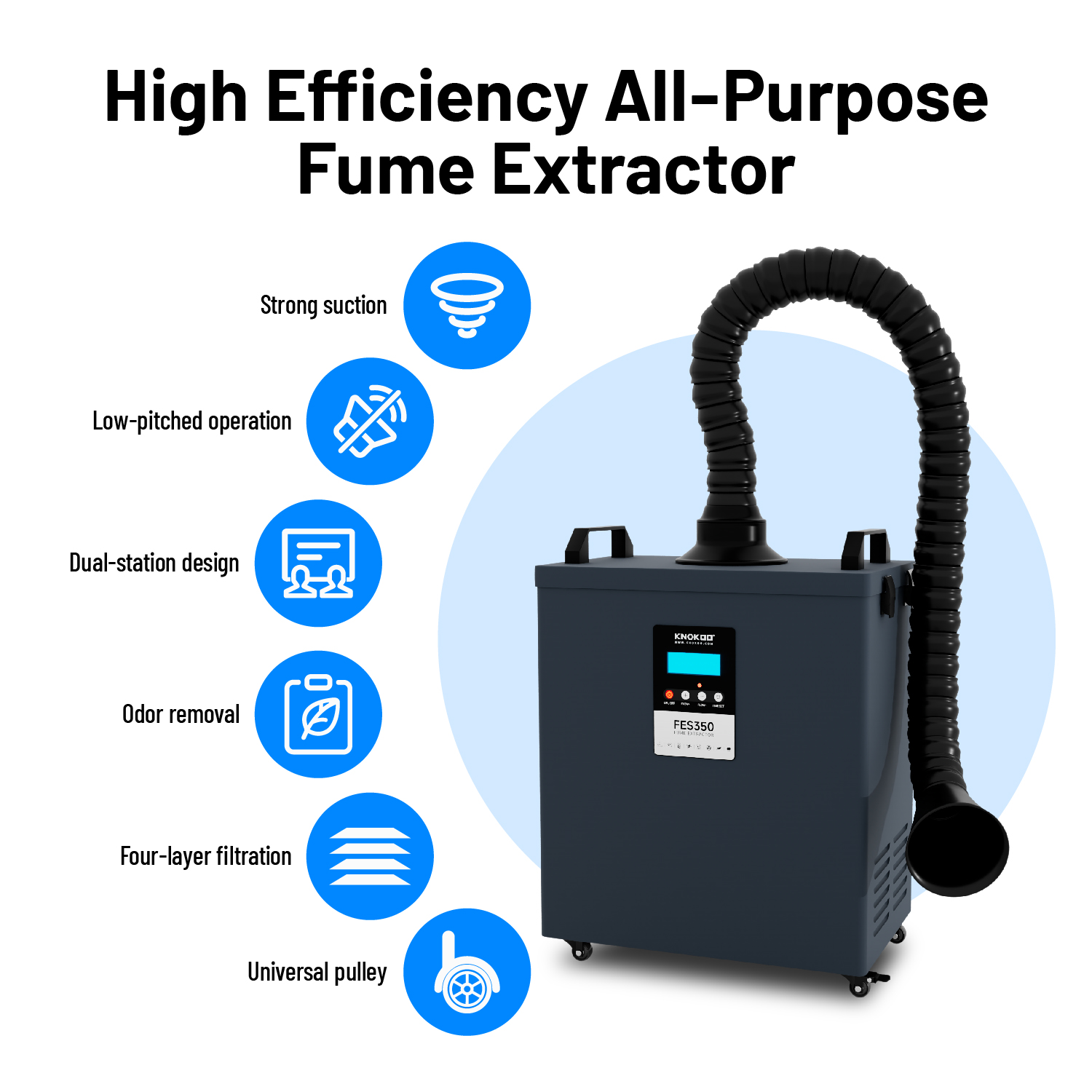 CO2 Laser 3D Printed Smoke Pur - Industrial Laser Soldering Iron 评论和价格