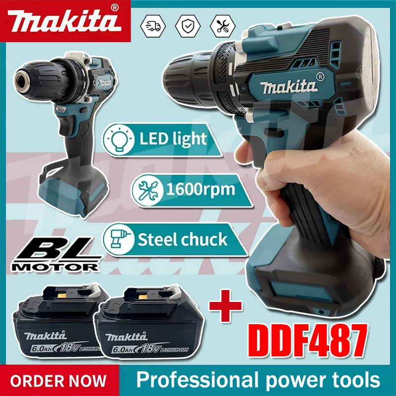 Makita DDF487 Brushless screwd - Makita Drill Ddf484 评论和价格